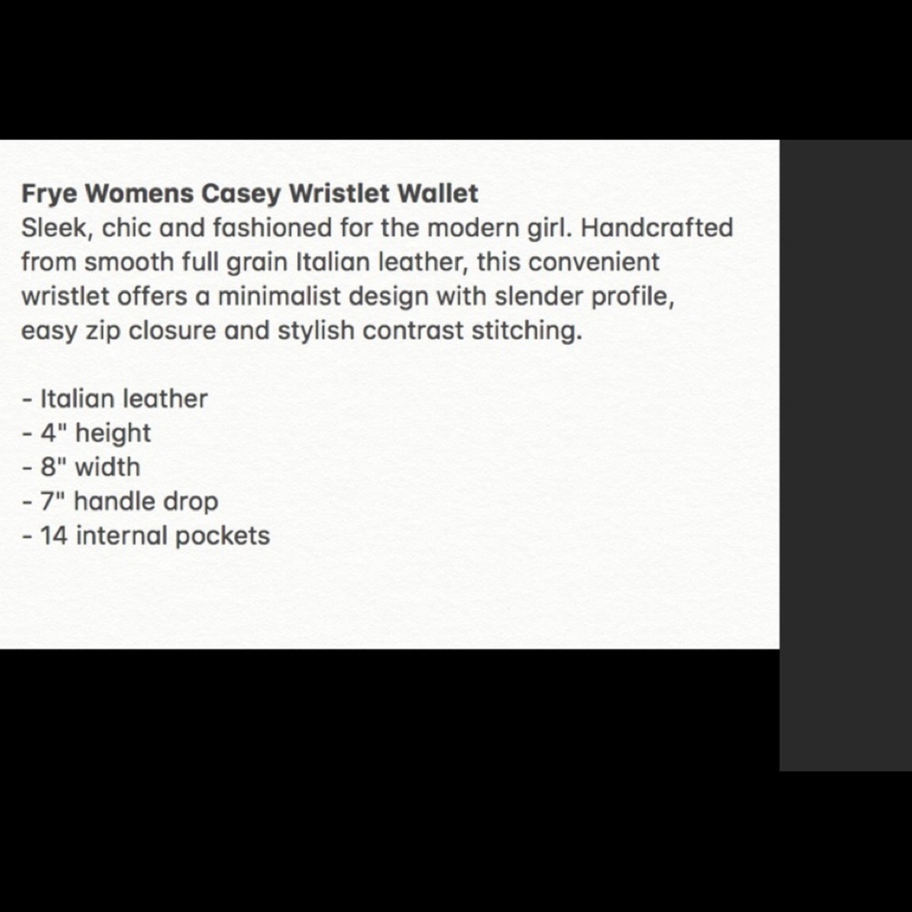 Frye Casey Wristlet - Picture 11 of 11